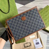 ราคา GUCCI กระเป๋า GG POUCH TOTE BAG (21228047554)
