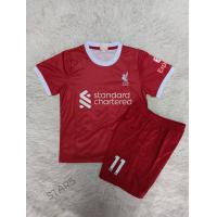 ราคา เสื้อกีฬาฟุตบอลเด็กแขนสั้น ลายสโมสรลิเวอร์พูลสีแดง2023 ชื่อซาลาห์ เบอร์ 11 สินค้าคุณภาพผ้าหนานุ่มป้ายงานปักราคาสุดคุ้มพร้อมส่ง (21150782577)