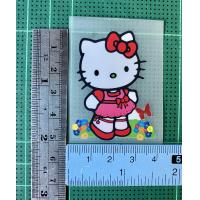 ราคา ตัวรีดติดเสื้อ Hello kitty 2 แผ่นฟิมล์รีดร้อน อาร์มติดเสื้อ DIY คิตตี้ (12657529559)