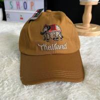 ราคา หมวกแก๊ป ปักลาย ช้าง thailand มี 10 สี งานสวย พร้อมส่ง (20593780686)