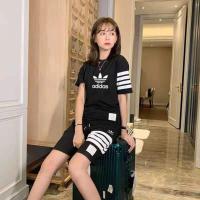 ราคา Adidasบุรุษและสตรีชุดกีฬาชุดฝึกกีฬาสองชิ้นชุดกีฬาแห้งเร็วระบายอากาศสบายคุณภาพสูง ครบชุด (17336973100)