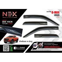 ราคา กันสาด isuzu d max สีดำ สำหรับ 4 ประตู ใส่ปี 2020 ถึงปัจจุบัน (14373654441)