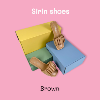 ราคา Sirin shoes รองเท้าผู้หญิง รองเท้าแฟชั่นผู้หญิง รองเท้าแตะ ส้น2cm สายคาดย่น สไตล์เกาหลี (14766179289)