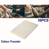 ราคา TROMEE 15pcs กระดาษลอกลาย และ ครีมทาหลังสัก ครีมลอกรอยสัก Tattoo อุปกรณ์สักลาย ครีมถ่ายโอนสบู่สัก กระดาษลอกลายสัก (21159884937)