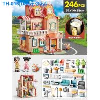 ราคา Compatible with Lego building blocks girl villa assembled toy house 3 princess castle children play house birthday gift 6 (20381654822)