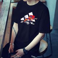 ราคา S 5XL Adidas ของแท้ 100 เสื้อยืดลําลอง แขนสั้น ทรงหลวม ระบายอากาศ สําหรับผู้ชาย เหมาะกับการเล่นกีฬา (17336696381)