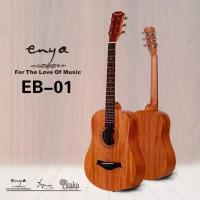 ราคา Enya EB01 กีตาร์โปร่ง Enya Eb01 พร้อมกระเป๋าและของแถม (16406897906)