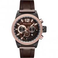 ราคา POLICE นาฬิกาข้อมือผู้ชาย Police Ladbroke Brown Watch รุ่น PL 15529JSBBN 12 นาฬิกาข้อมือ (18182562306)