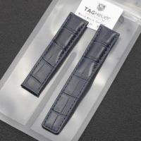ราคา สายหนังนาฬิกาข้อมือสายนาฬิกาข้อมือ สาย Tag Heuer สำหรับ TAG Heuer สายนาฬิกาหนัง สายหนัง Carrera F1 Monaco Diving leather (14262607025)