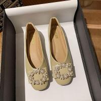 ราคา LJ7 22 รองเท้าคัชชู ผู้หญิง ส้นเรียบ ใส่สบาย คัทชู คัตชู ใส่ทำงาน รองเท้าคัทชู SL030 (19777410532)