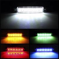 ราคา AutoRobe 6LED ด้านข้างป้ายไฟเตือนภายนอกไฟท้ายสัญญาณไฟเบรคเหมาะสำหรับรถบรรทุกรถพ่วงรถบรรทุกรถบัส (10903389441)