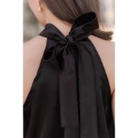 ราคา Sunny Satin Top เสื้อแขนกุด คอปีน คอเต่า ผูกโบว์หลัง ผ้าซาติน แนะนำเลยค่า (20823055600)