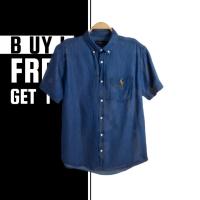 ราคา SHIRT Ralph Laurens Sophisticate Shirt Style Jeans Long Sleeve Shirt Sky Blue Size S 3XL Ready Stock (20550578009)