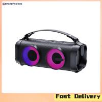 ราคา Broadfashion Remax Bluetooth compatible Speaker Large Volume Double Speaker Subwoofer Outdoor Portable Audio For Camping (21258244434)