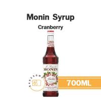 ราคา Monin Syrup Cranberry โมนิน ไซรัป แครนเบอร์รี่ โมแนง ไซรัป น้ำเชื่อม โมนิน 700ML (20555003980)