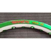 ราคา วงล้อทูโทน อกยิงทราย ขอบเรียบ ขนาด1 4 ขอบ17 ยี่ห้อบันไซ BANZAI PROFESSIONAL RIM ราคาต่อ1คู่ (7777937706)