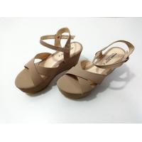 ราคา lin lin big shop รองเท้าส้นเตารีดหน้าไขว้รัดส้น รหัสyy207 (8765121795)