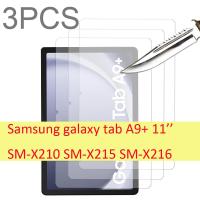 ราคา 3ชิ้นสำหรับ Samsung Galaxy Tab A9 A9 PLUS 11 8 7 ฟิล์มกระจกนิรภัยป้องกันแท็บเล็ต HD antigratch (21169938793)