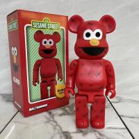 ราคา Bearbrick 400 28CM หมีความรุนแรง 积木熊 Flocking ไวนิล ตุ๊กตา ของตกแต่ง ของขวัญ (18049692910)