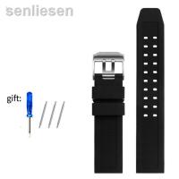 ราคา 2023ต้นฉบับ อุปกรณ์เสริมสายนาฬิกาแถบยางสีดำสำหรับสายซิลิโคน Luminox 30518800 3080 1820 7251สายรัด3050 22มม 23มม (19881186974)