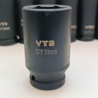 ราคา ลูกบล็อกยาว บล็อกลม 3 4 6หุน เบอร์ 32 มม สำหรับ บล็อกลม บล็อกแบต บล็อกไฟฟ้า IMPACT SOCKET (19716719817)