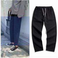 ราคา พร้อมส่งเลย ไม่ต้องรอ กางเกงยีนส์ ฟ้า ดำ ขาเต่อ ทรงสวย เอวสูงขาเต่อสไตล์เกาหลี P036 (13968246008)