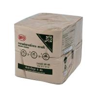 ราคา ส่งด่วน เอโร่ กระดาษเช็ดปาก สีน้ำตาล 8 พับ x 400 แผ่น Aro Brown Napkin 8 Fold 400Sheet สินค้าราคาถูก พร้อมเก็บเงินปลายทาง (14263049583)