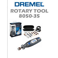 ราคา DREMEL เครื่องเจียรมือไร้สาย รุ่น 8050 35 7 2V 8220 1 5 12V แท่นชาร์จ 1 ตัว เครื่องมือช่าง รับประกัน (20689557429)