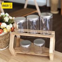 ราคา 1 ใบ ฝาพลาสติกอลูมิเนียมสีเงิน กระปุกพลาสติกใส ฝาเกลียวอลูมิเนียมสีเงิน กระปุกพลาสติก กระปุก PET 300mL 400mL 500mL 600mL 700mL (4324004405)