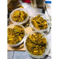 ราคา ไตปลาแห้งสำเร็จรูป แบบกระปุก ไตปลาแห้งคั่วกลิ้งสำเร็จรูป พร้อมทาน ฮาลาล ขนาด100 กรัม (18608856943)