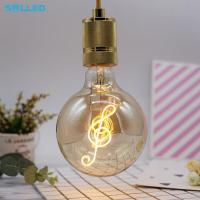 ราคา SOLLED หลอดไฟเอดิสัน220V 4W 220LM LED G125พร้อมเส้นใยตกแต่งทรง Note (14012247647)