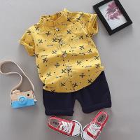 ราคา เสื้อผ้าแฟชั่นเด็กผู้ชาย เสื้อ กางเกงset2ชิ้น (20892355649)