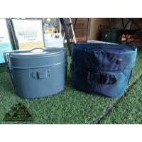 ราคา หม้อสนาม ทรงถั่ว แบบ USA หม้อพกพา หม้อหุงข้าว หม้อทำอาหาร พร้อมถุงเก็บ by Jeep Camping (18007489596)