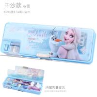 ราคา กล่องใส่เครื่องเขียนดูดดิสนี่ย์กล่องดินสออเนกประสงค์สำหรับนักเรียนประถมเด็กผู้หญิงกล่องดินสอลายการ์ตูนเจ้าหญิงเอลซ่า frozen น่ารักเครื่องเขียนสำหรับเด็กอนุบาลกล่องดินสอลายลูโรลี่กล่องดินสอพลาสติกใส (2