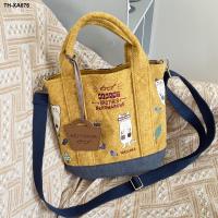 ราคา kusuguru กระเป๋าสะพายข้างลายแมวญี่ปุ่น กระเป๋าสะพายข้าง ประกบจี้หนัง 23 6645 (20317063353)