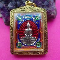 ราคา เหรียญแสตมป์เนื้อกะไหล่เงินลงยา 4 สี พิมพ์ใหญ่ หลวงพ่อโสธร ปี 39 รุ่นฉลองอุโบสถหลังใหม่ (17821048700)