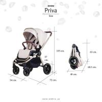 ราคา EMBIX รถเข็นเด็ก Priva ที่ดีไซน์มาอย่าง luxury ตอบโจทย์ทุกการใช้งานเขียนได้ถึง 2 ทิศทาง ฟังก์ชันอีกหลากหลายในคันเดียว (20391129666)