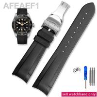 ราคา ดั้งเดิม สายนาฬิกาข้อมือยางสำหรับ Tudor 1958 Rudder สายรัดสีแดงเล็กๆลายดอกไม้79230รุ่น Qicheng กันน้ำสายสายรัดข้อมือ22มม (19881315514)