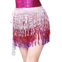 ราคา UHH กระโปรงนักเต้นท้องมีพู่ประดับเลื่อมสไตล์โบฮีเมียน ROK Mini งดงามเต้นรำหน้าท้องสั้นแต่งพู่เลื่อมกระโปรงนักเต้นหน้าท้องสำหรับกระโปรง (19959613425)