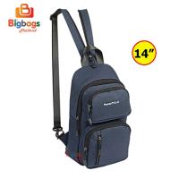 ราคา กระเป๋าสะพายหลัง กระเป๋าเป้ กระเป๋า Backpack 14 นิ้ว แบรนด์ Romar Polo รุ่น R72794 (17055103449)