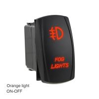 ราคา LED Rocker สวิทช์ไฟตัดหมอกสวิทช์รถยนต์การปรับเปลี่ยนเปิด ปิดรถ Dashboard ปุ่ม5 Pin (8837410566)