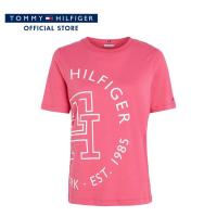 ราคา Tommy Hilfiger เสื้อยืดแขนสั้นผู้หญิง รุ่น WW0WW40051 T1K สีชมพู (19714103211)