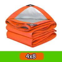 ราคา ผ้าใบกันฝน กันแดด ขนาด 4x8 เมตร มีตาไก่ ผ้าใบพลาสติกเอนกประสงค์ สีน้ำเงิน ผ้าใบคลุมรถ ผ้าใบกันแดด กันน้ำ100 กันฝน บลูชีท (20044355112)