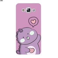 ราคา เคส TPU ซิลิคอนนุ่มรูปแบบสำหรับ Samsung Galaxy E7 TXKLDM (18548893159)