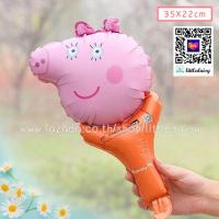 ราคา ส่งไว ลูกโป่งเปปป้าพิก ฟอยล์ Peppa pig ลูกโป่งหมู ตกแต่งปาร์ตี้ วันเกิด (10571763799)