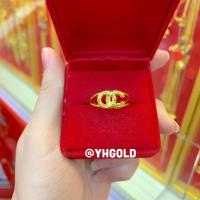 ราคา แหวนทอง1กรัม YHGOLD ทองคำแท้96 5 ขายได้จำนำได้ (18463856944)