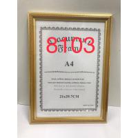 ราคา แพ็ค10ชิ้น กรอบรูปA4 กรอบรูปทอง อะคริลิค กรอบเกียรติบัตร กรอบทอง (9473312279)