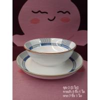 ราคา RTNS SHOP ถ้วย จาน ชามเซรามิค จาน ชามกระเบื้อง จานใส่อาหาร ชามข้าว ราคาถูก ชุด 2 ใบ (16303361960)