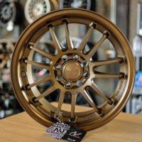 ราคา ล้อ NK performance รีดเบา Flowforming ลาย RE30 สี BR ขอบ 15 นิ้ว (14913054924)