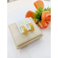 ราคา ต่างหูทองไมครอน ต่างหูชุบทองแท้ 100 ต่างหูทองชุบ เศษทองคำแท้ ต่างหูหุ้มทอง ต่างหูชุบทอง 24K ไม่ลอก ไม่ดำ (20374025475)